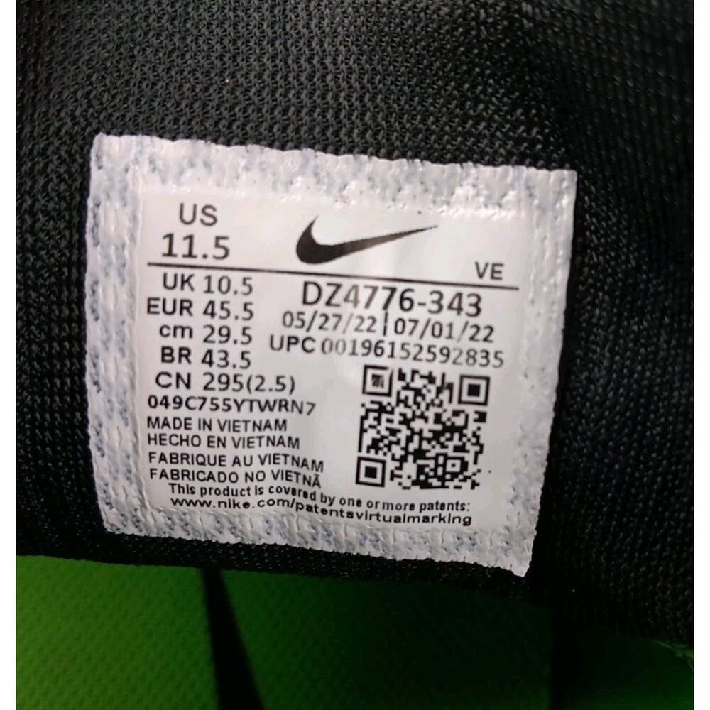Nike Air Zoom Pegasus 39 Ekiden Scream Green Men's 11.5 - Picture 10 of 10